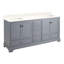 Quen 72" Freestanding Double Basin Vanity Set with Cabinet, Vanity Tops-116958848-116958855-117376835