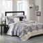 Ensemble de courtepointe moderne et contemporaine en microfibre Cali 6 pièces-23843049