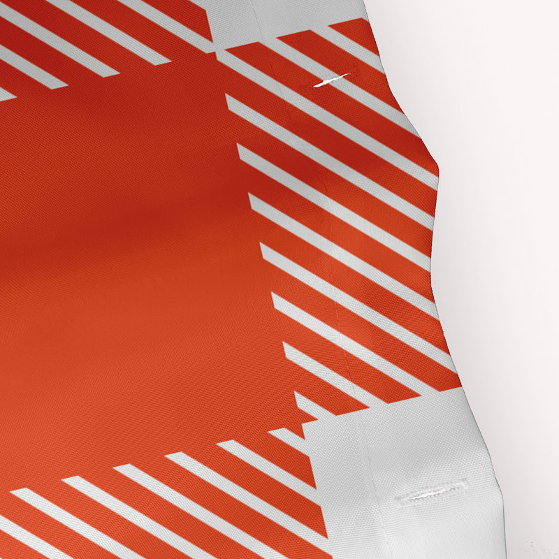Rideau de douche Warrensburg, Orange récolte