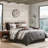 Bitter Creek Grey/Brown Microfiber Reversible Modern & Contemporary Comforter Set-24070989