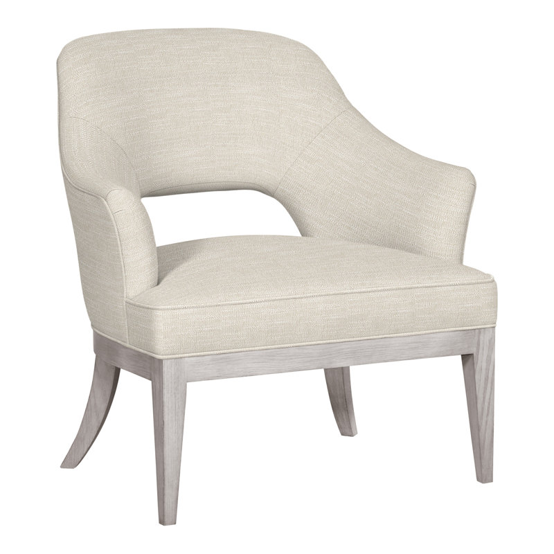 Chaise Kaley de 32,5 po Vanguard, Lin Tommy, Gris tourterelle