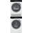 Electrolux 4 Cubic Feet Cu. Ft. Electric Stackable Dryer with Reversible Door in White