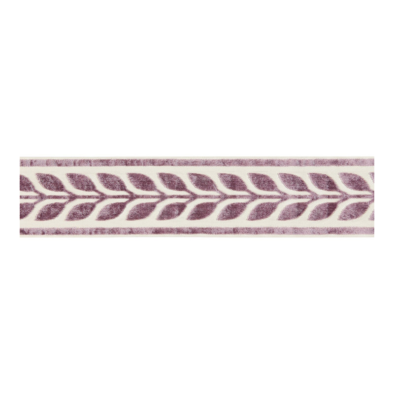 Oriana Vigne Velvet Tape Fabric, Amethyst