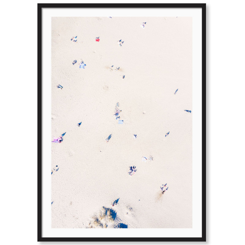 Sun Dazed Print by Carly Tabak, Black Wood, 18" W x 25" H