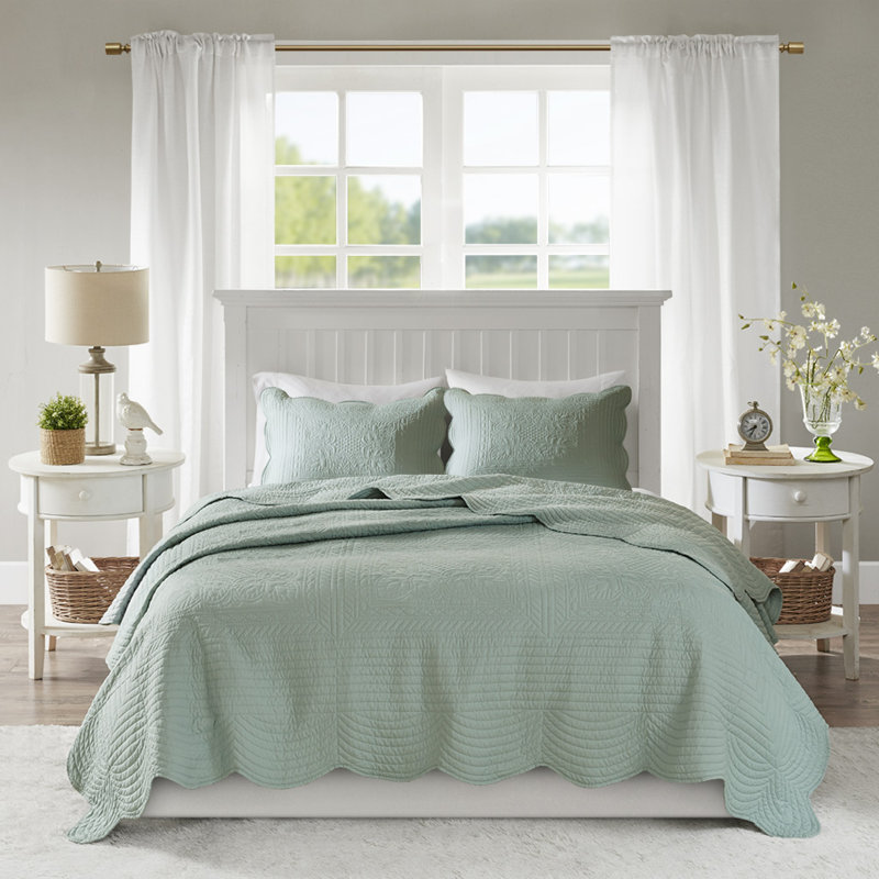 Ensemble de literie réversible en microfibre pour grand lit double