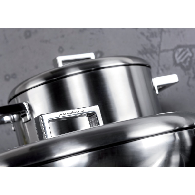 Mepra Lid Stile Stainless Steel, 12.6" W