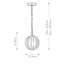 Jeanette 1 - Light Sphere Pendant