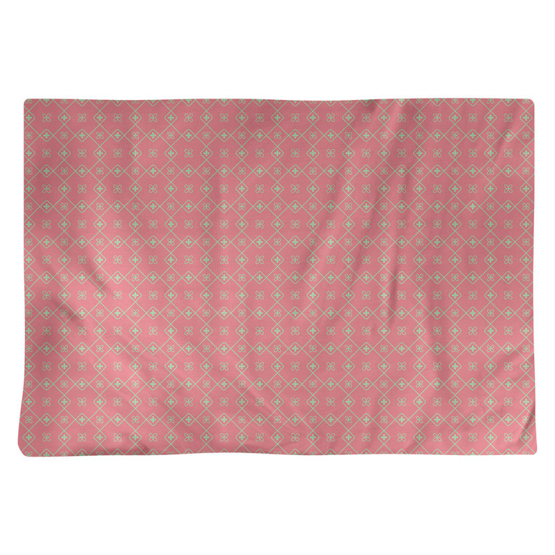 Récapitulatif en coton 18 po katelyn elizabeth classic napperon, Rouge / Vert