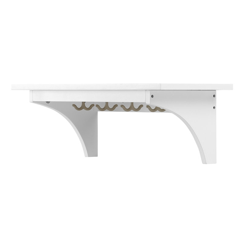 Koa Floating Shelf, 20cm H x 90cm W x 25cm D