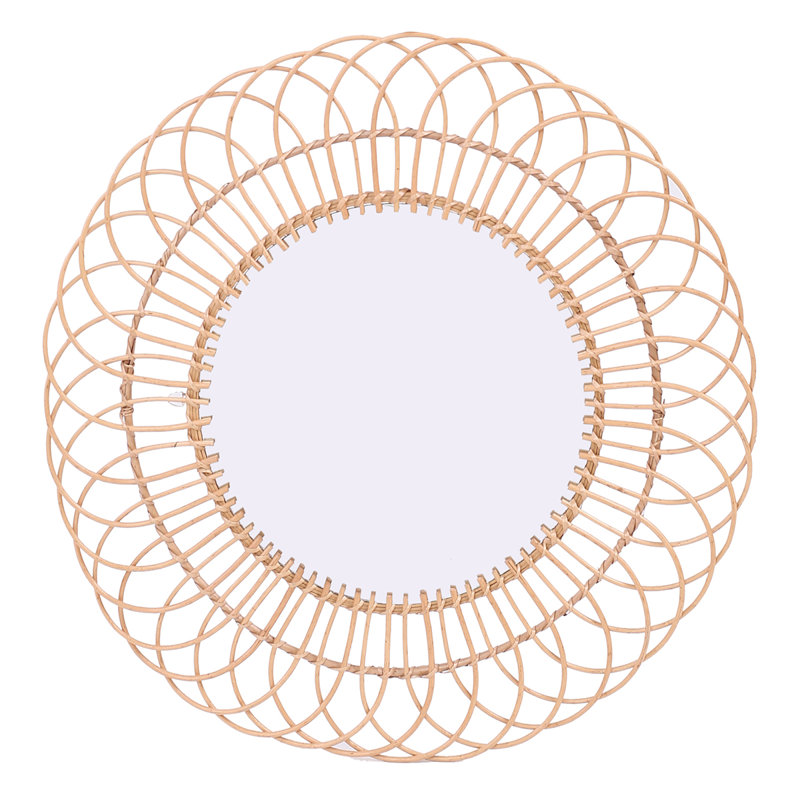 Banafsai Rattan Wall Mirror
