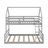 Twin Over Full House Bunk Bed With Built-In Ladder-1314335479