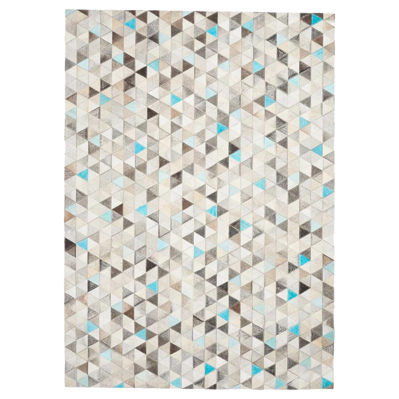 Gunulf Geometric Hand Woven Area Rug, Rectangle 80 x 150cm