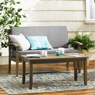 Causeuse + table basse