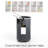 Fabric Rolling Laundry Hamper with Handles