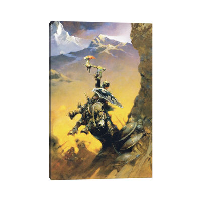 Eternal Champion by Frank Frazetta - Painting on Canvas