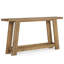Table de canapé moderne de style campagnard étroit de 63 pouces