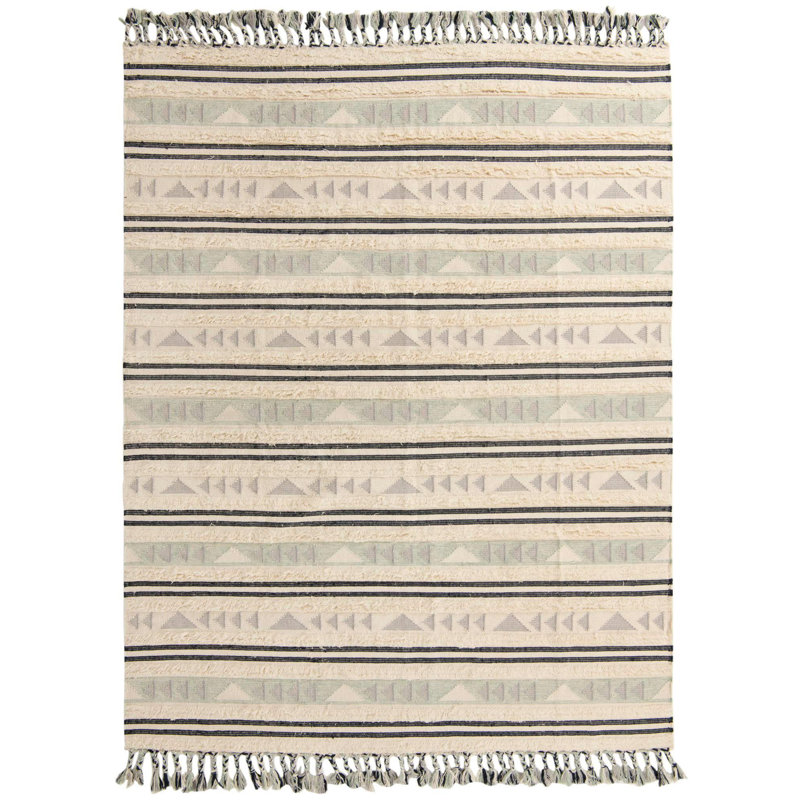 Annunciata Wool Moroccan Indoor Rug, Rectangle 9' x 12'