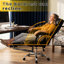 High Back Office Chair With Adjustable Height And Foot Rest, Comfortable Computer Gaming Chair, Leather Upholstery, 135 Reclining Function, Metal & Wood Main Material, Memory Foam Filler, Suitable