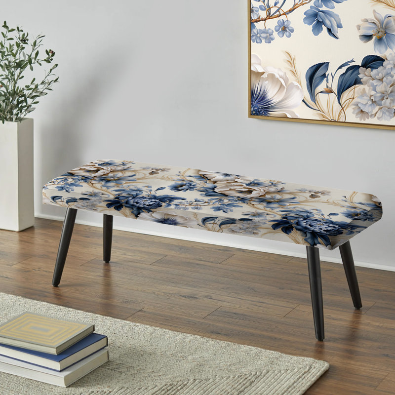 Banc néo-victorien néo-victorien Cobalt Cameo