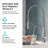 Oletto 2-in-1 Pull-Down Single Handle Kitchen Faucet-79074722