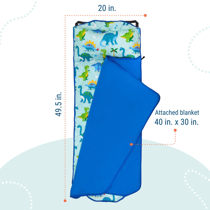 Tapis de sieste pour enfant Wildkin, Terre de dinosaures