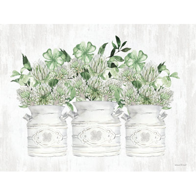 Fleurs de la Saint-Patrick par lettres et doublure