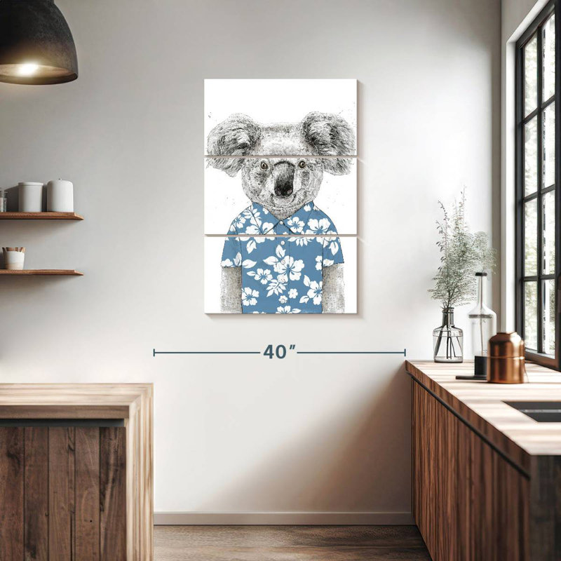 Brampt Summer Koala, 38" H x 24" W