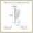 12" Rectangular Aluminum Medicine Cabinet With Mirror