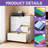 3-Drawer Lateral Metal Filing Cabinet, Heavy Duty 110lbs Capacity, Full-Extension Quiet Drawers & Built-in Safety Interlock-1694691168