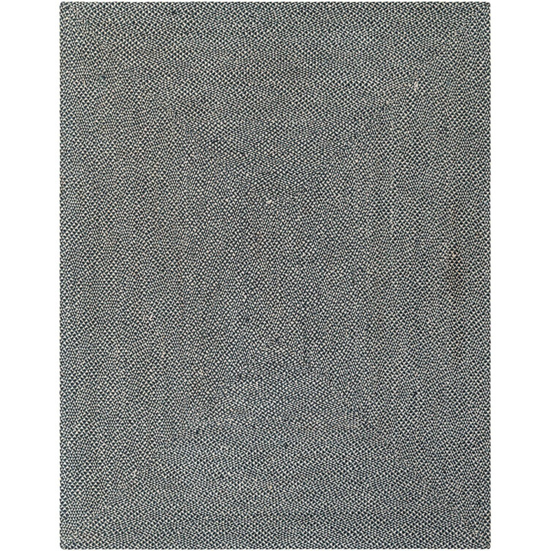Tapis contemporain bleu Aideen, Rectangle 7 pi 10 po x 10 pi
