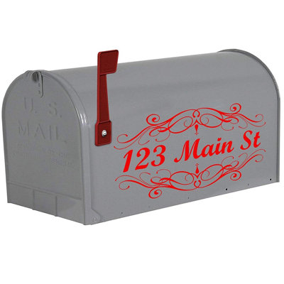 Boîte aux lettres personnalisable lettres personnalisées