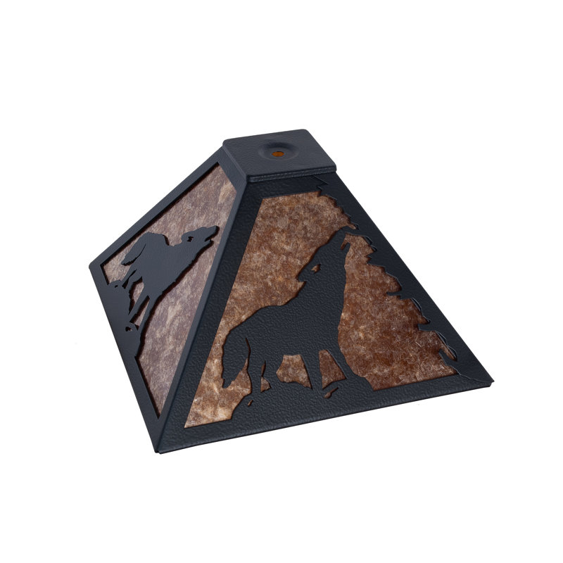 11.5" Square Wolf At Dawn Shade