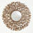 Iron Round Wall Mirror