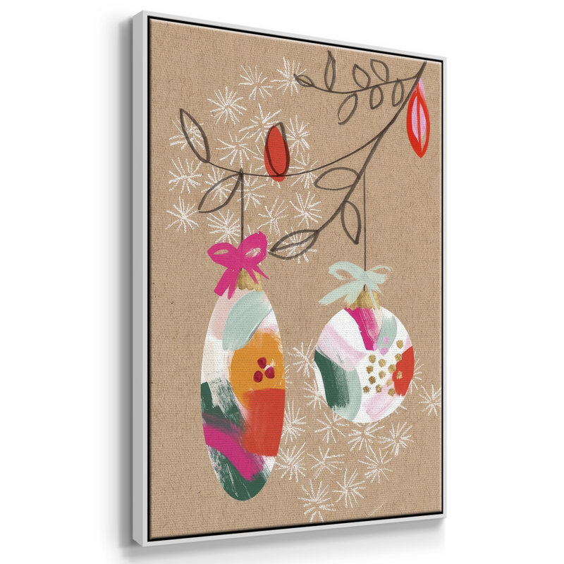 Crafty Christmas Collection B, H 25 po x l 17 po x P 1,5 po, Blanc