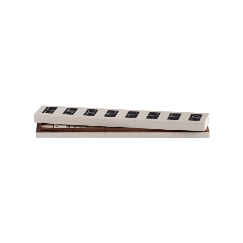 Domino Box With Chips