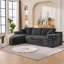 Boneless 106" W Configurable Compression Sectional Sofa With L-Shape Chaise-1676123739-1676124069