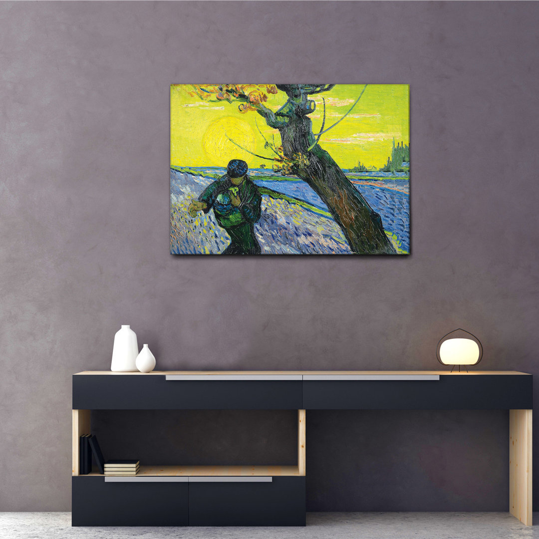 Leinwandbild the Sower von Vincent Van Gogh