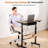 32" standing desk Adjustable Height Small Computer Desk Mobile Portable Rolling Laptop Table With Wheels Computer Workstation Sit Stand Desks Portable Desks Standing Table-537702606