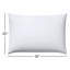 Goose Feather Down Blend Pillow, 100% Cotton Shell, Medium Support Sleep Pillows-946291074-1054816771