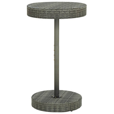 Adhurim Round Steel Outdoor Bar Table