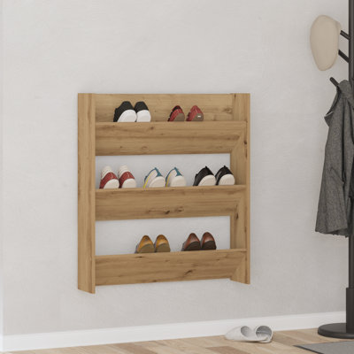 Gersemi 9 Pair Shoe Rack