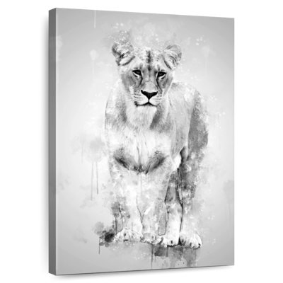Brampt Lion Female Black And White