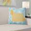Coussin intérieur/extérieur en flocons d’hiver-32011285