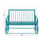 Banc de jardin en métal Gyana Khadir