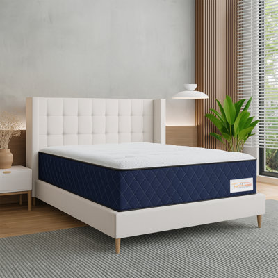 Twinklesleep Kids Coil Blue Mattress – Medium-Firm Support, Breathable & Durable