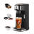 Single Serve Coffee Maker, kcup coffee machine with One-Button Fast Brew & 18.6oz Water Tank for Capsule, Ground & Tea, Portable Coffee Maker for Home Office RV Camping, Auto Shut Off, Adjustable Tray