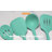 U-Taste 600ºF Heat Resistant Silicone Cooking Utensil Set: BPA-Free Non Stick Rubber Kitchen Tools-100530922