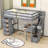 Graesen Kids Twin Loft Bed with Drawers-239165159