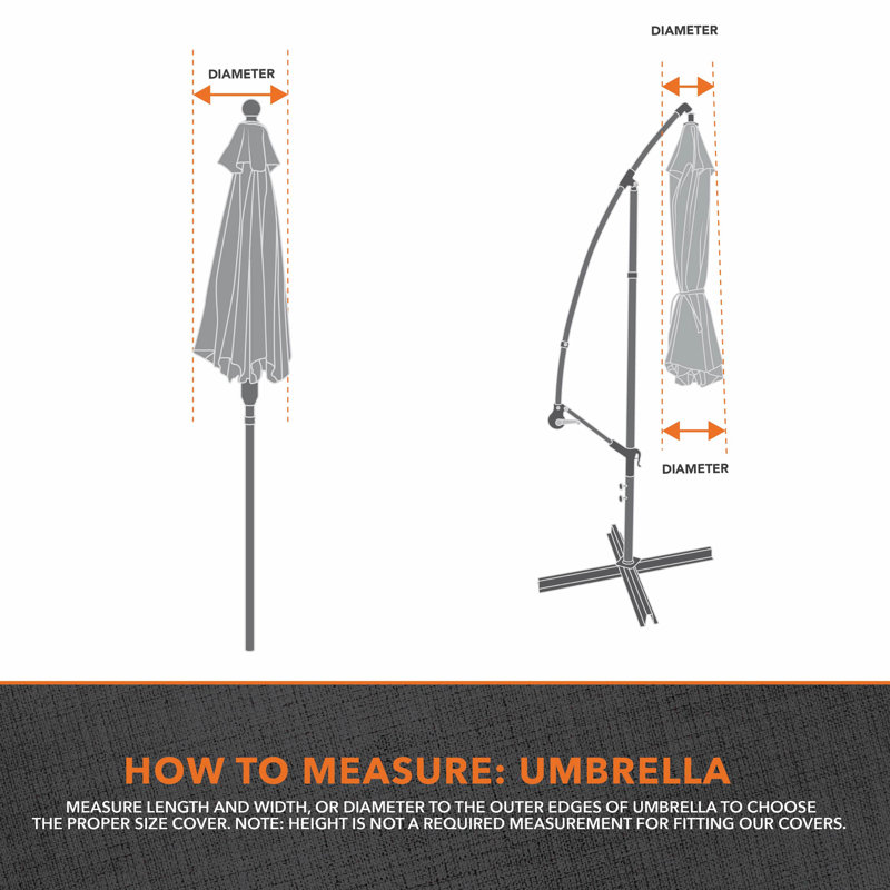 Garrison Outdoor Patio Umbrella Cover