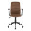 Chaise de bureau en similicuir espresso-733195053